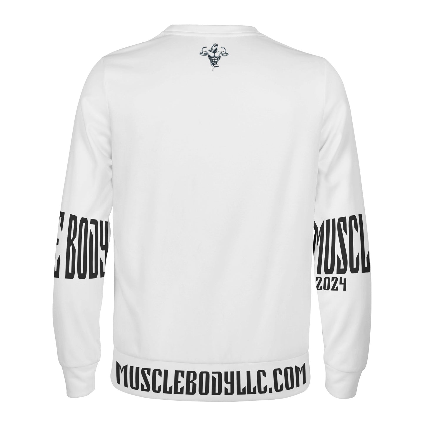 Mens Muscle Body Crew Neck Sweatshirt