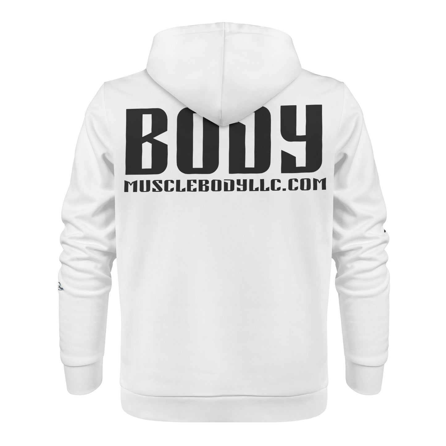 Mens Muscle Body Classic Zip Hoodie