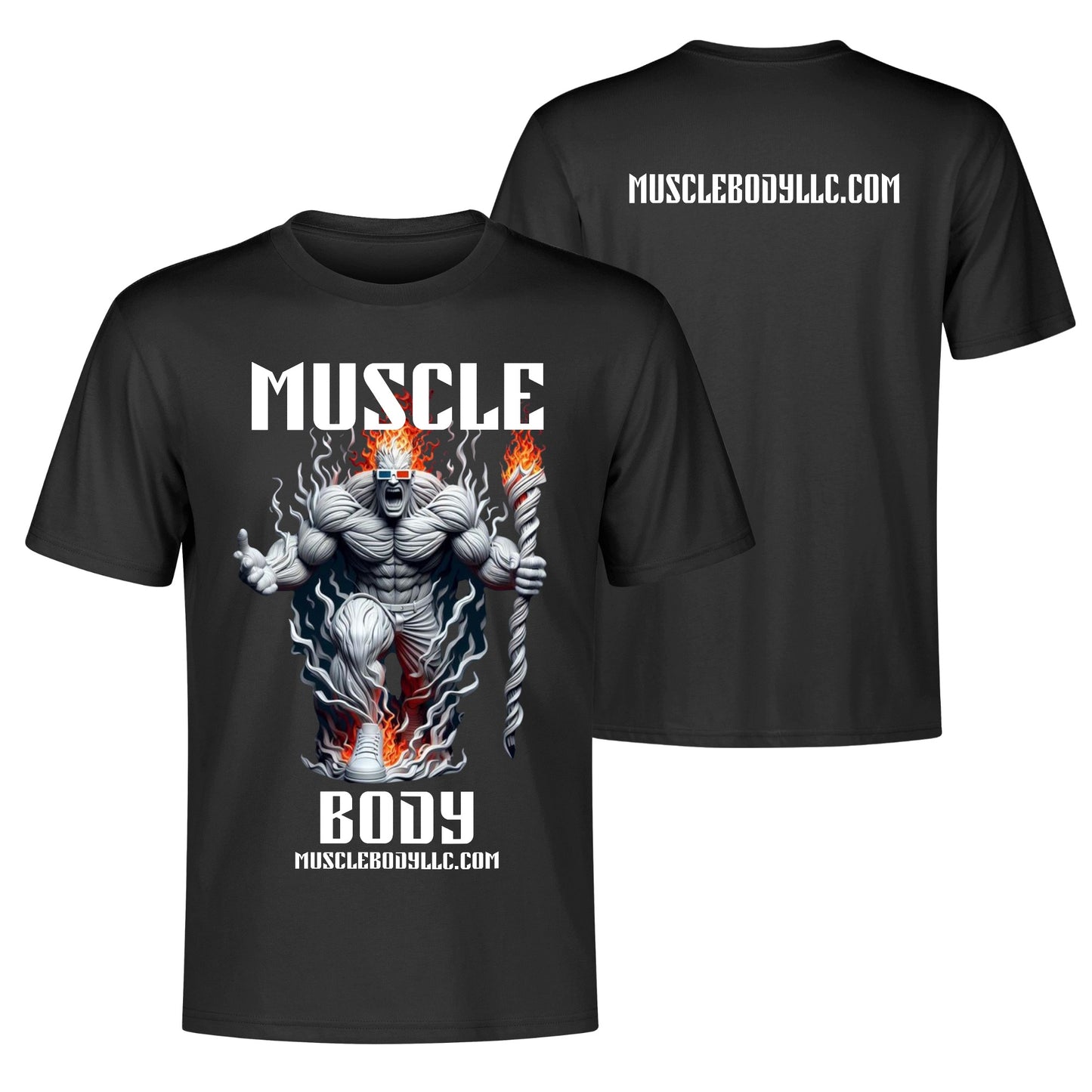 Mens Muscle Body T-Shirt