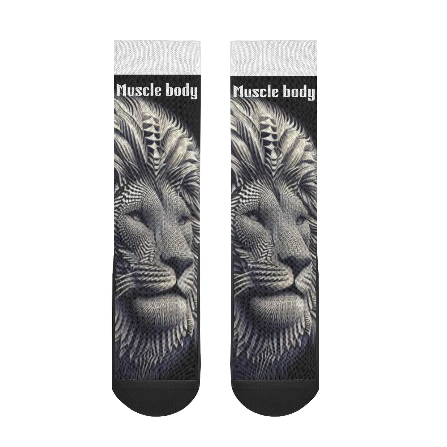 Muscle Body Crew Socks