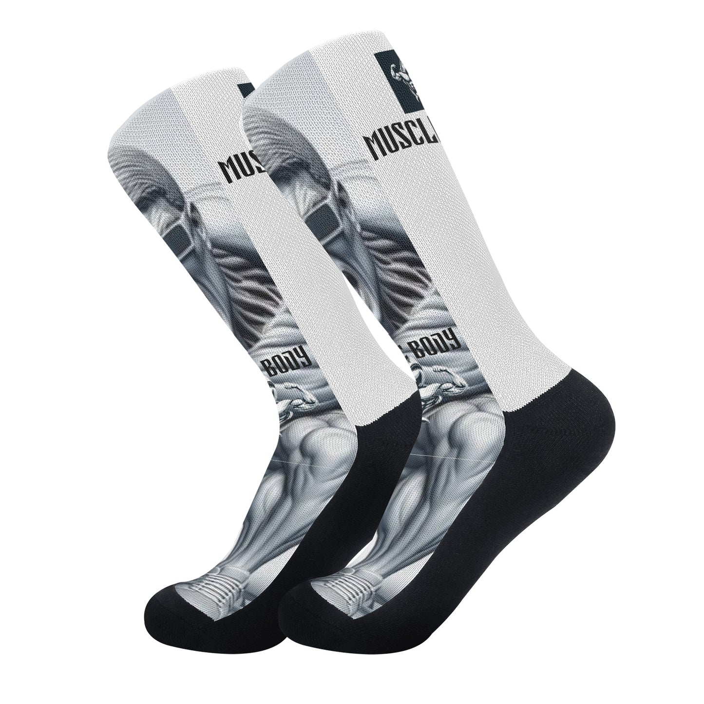 Muscle Body Crew Socks