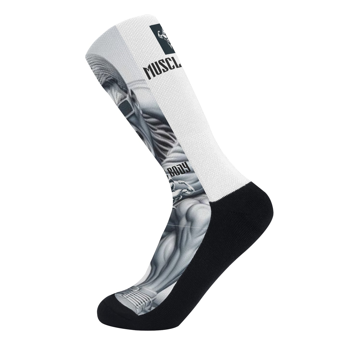 Muscle Body Crew Socks