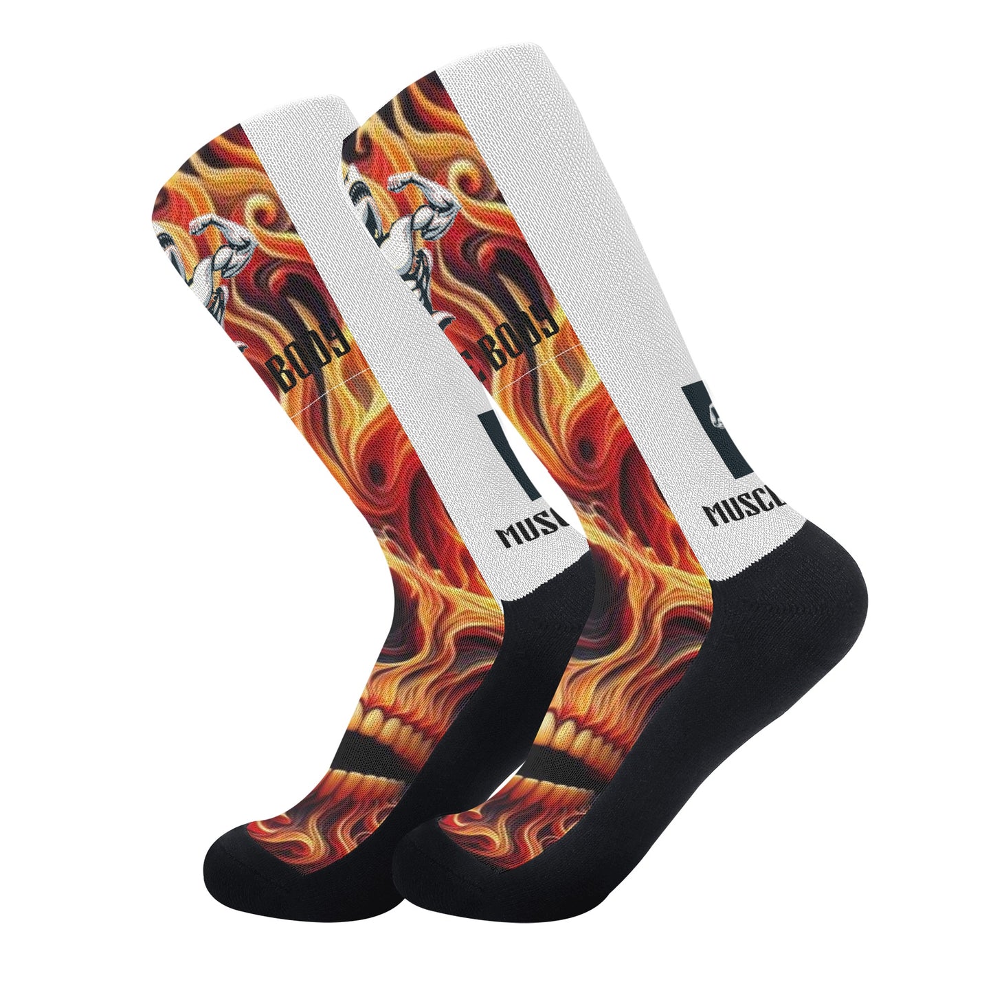 Muscle Body Crew Socks