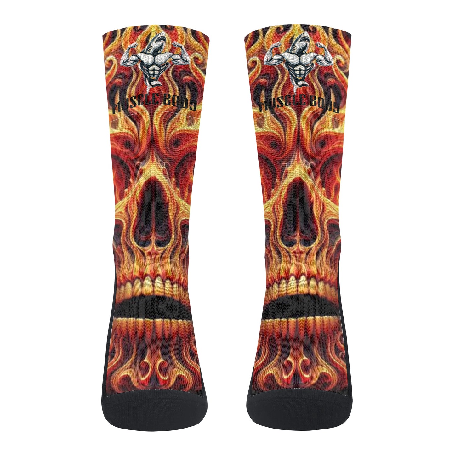 Muscle Body Crew Socks