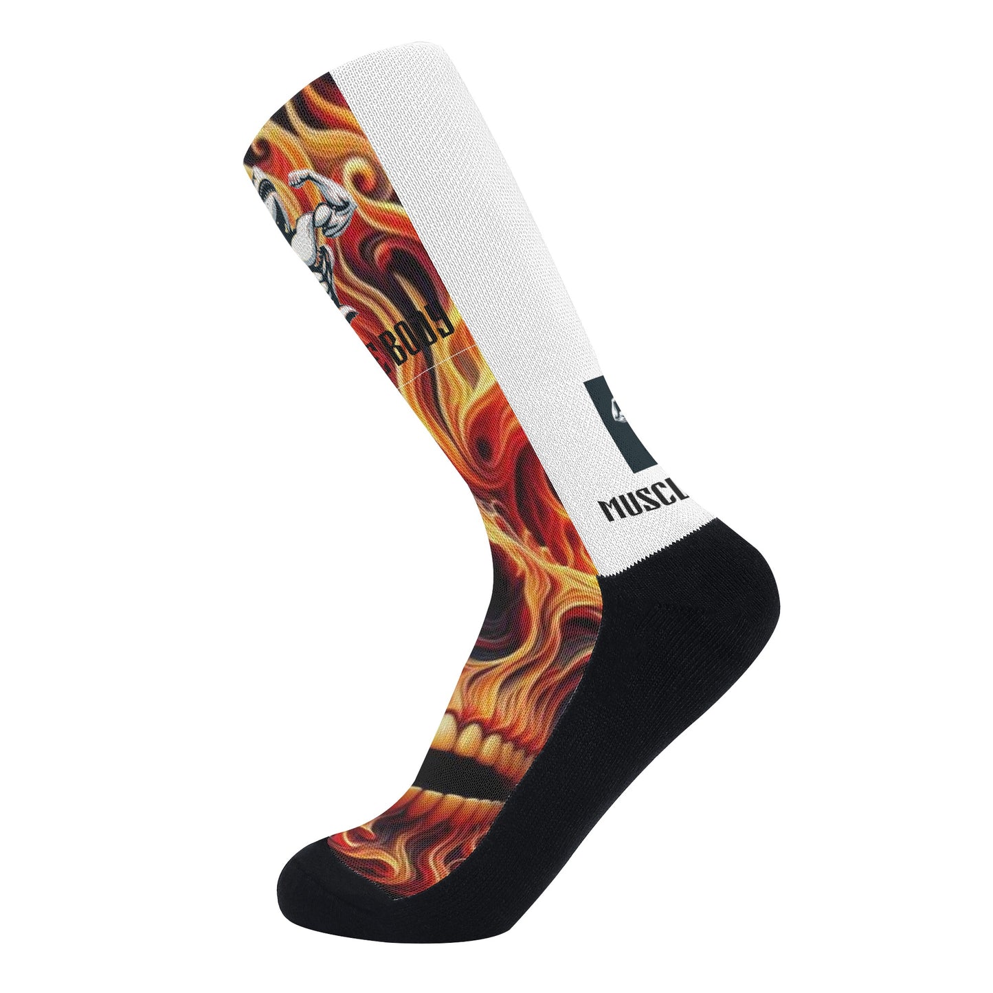 Muscle Body Crew Socks