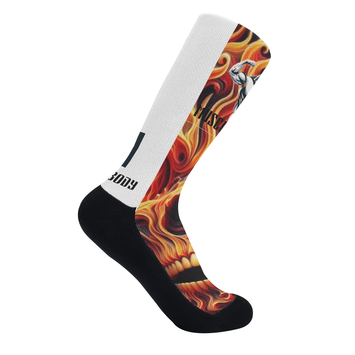 Muscle Body Crew Socks