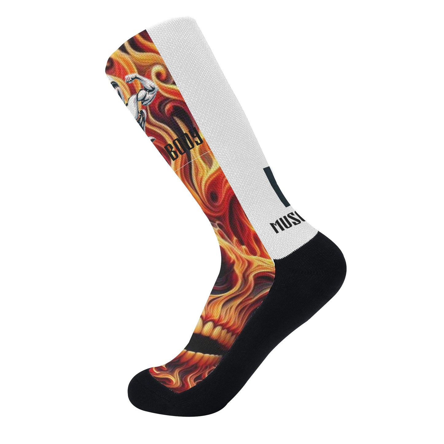 Muscle Body Crew Socks