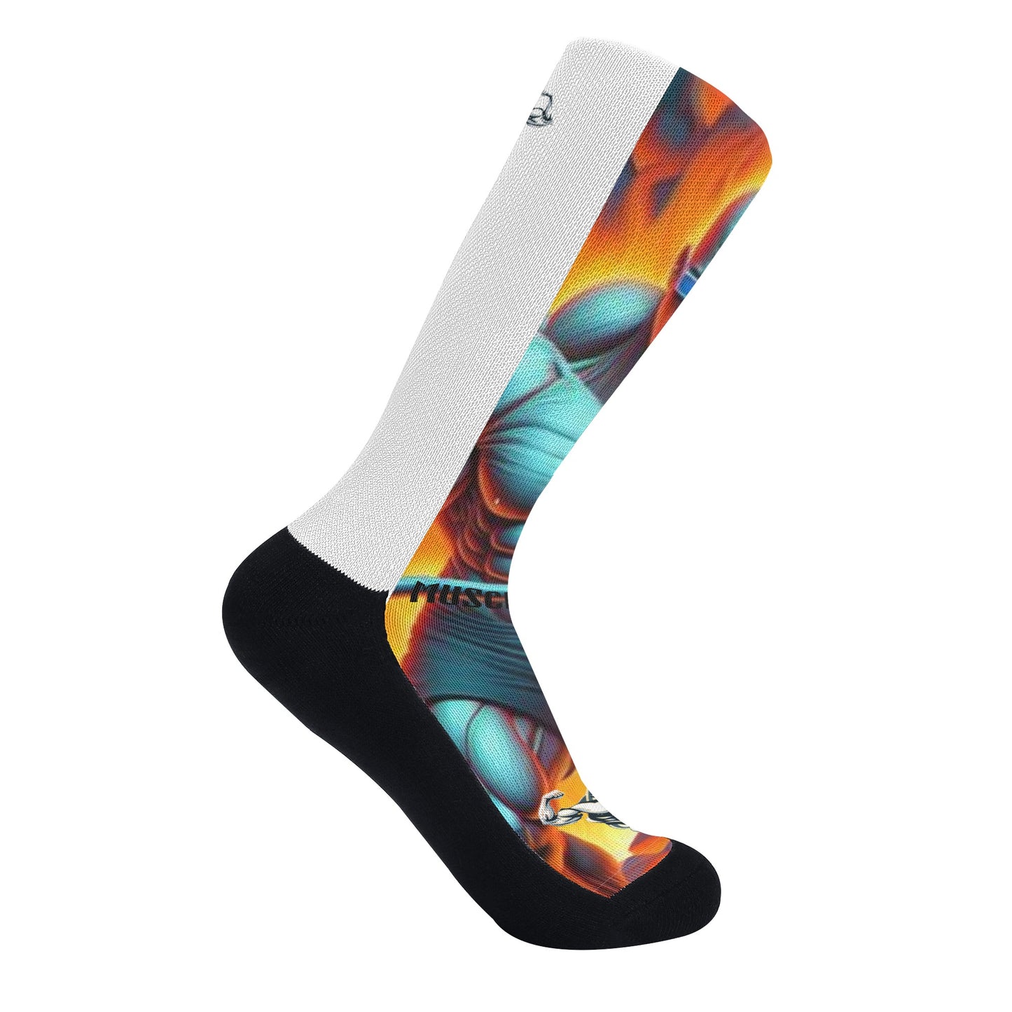 Muscle Body Crew Socks