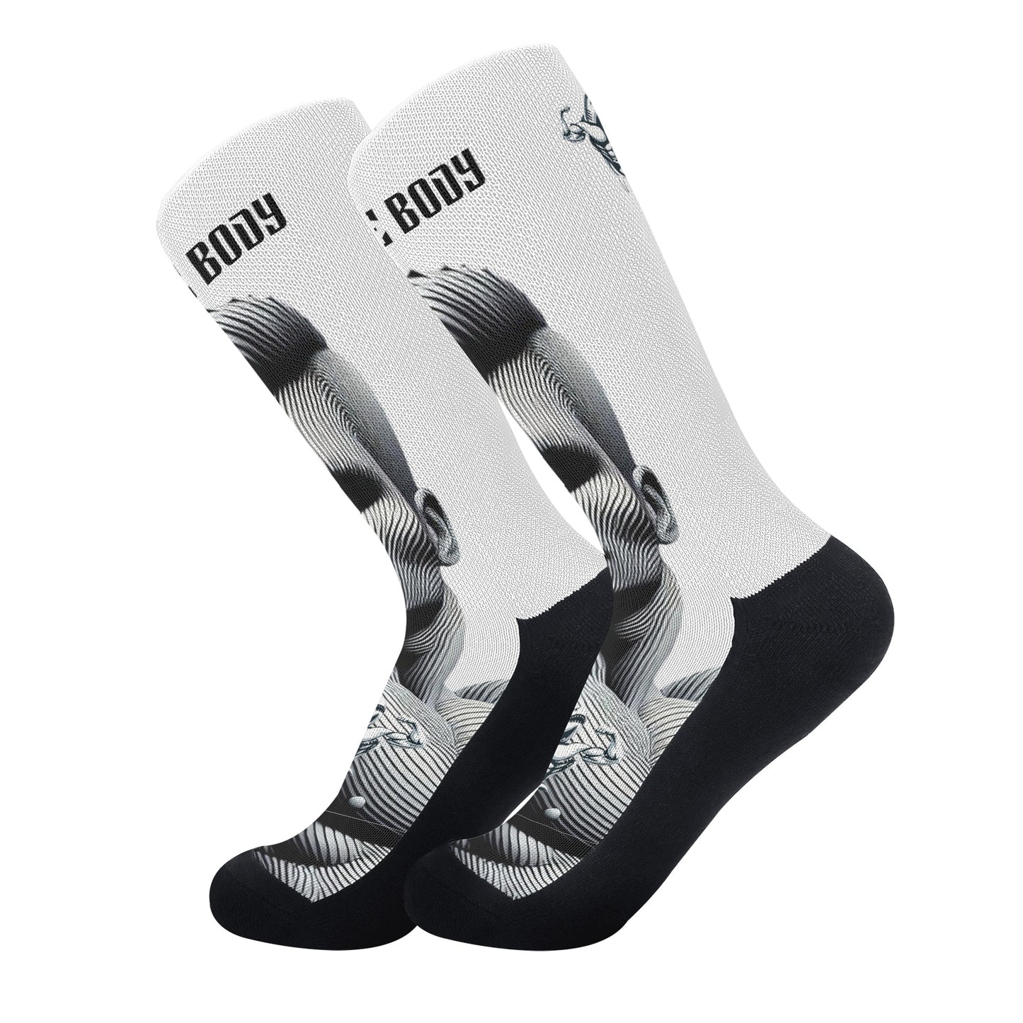 Muscle Body Crew Socks