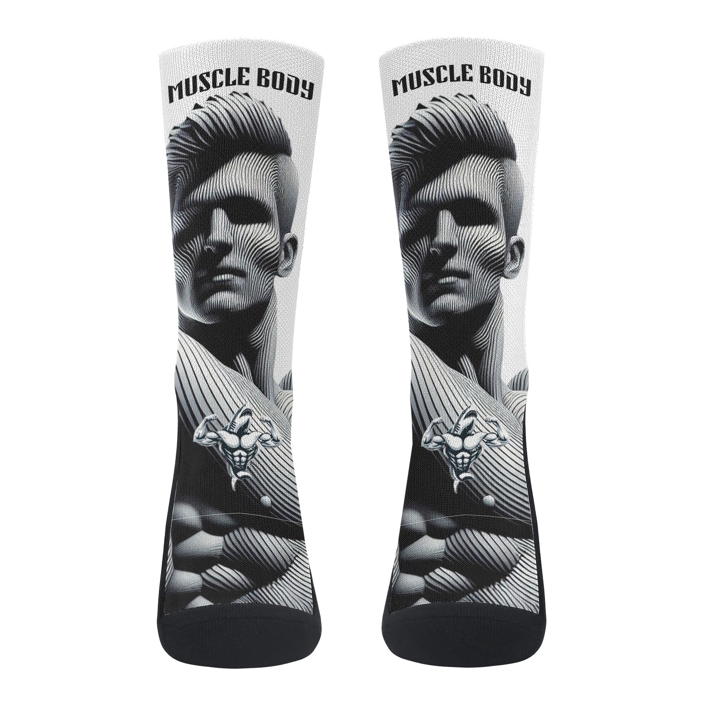 Muscle Body Crew Socks