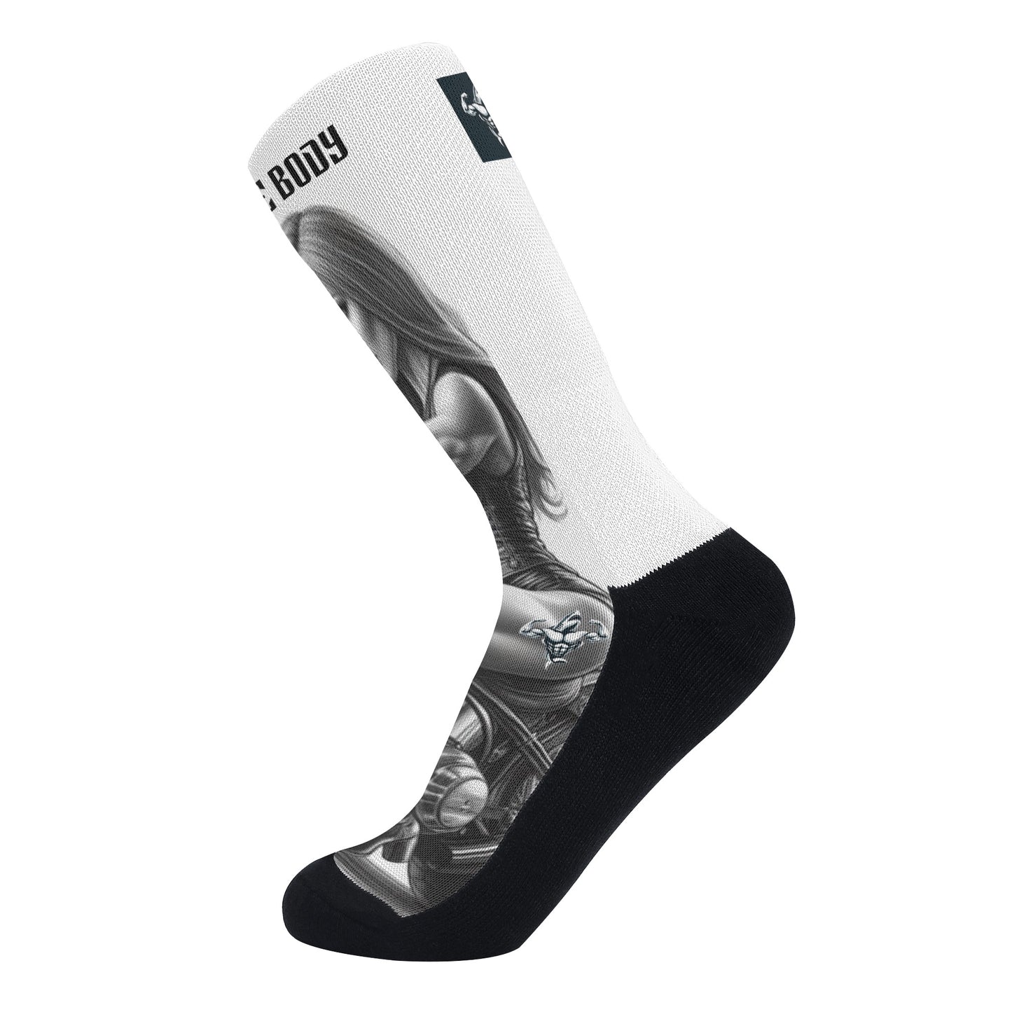 Muscle Body Crew Socks