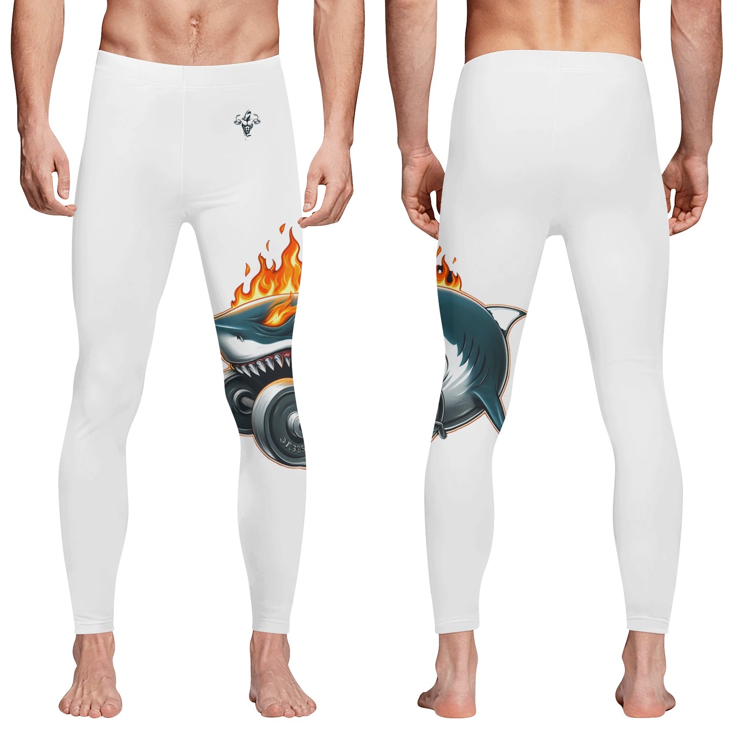 Mens Muscle Body Leggings & Running Tights