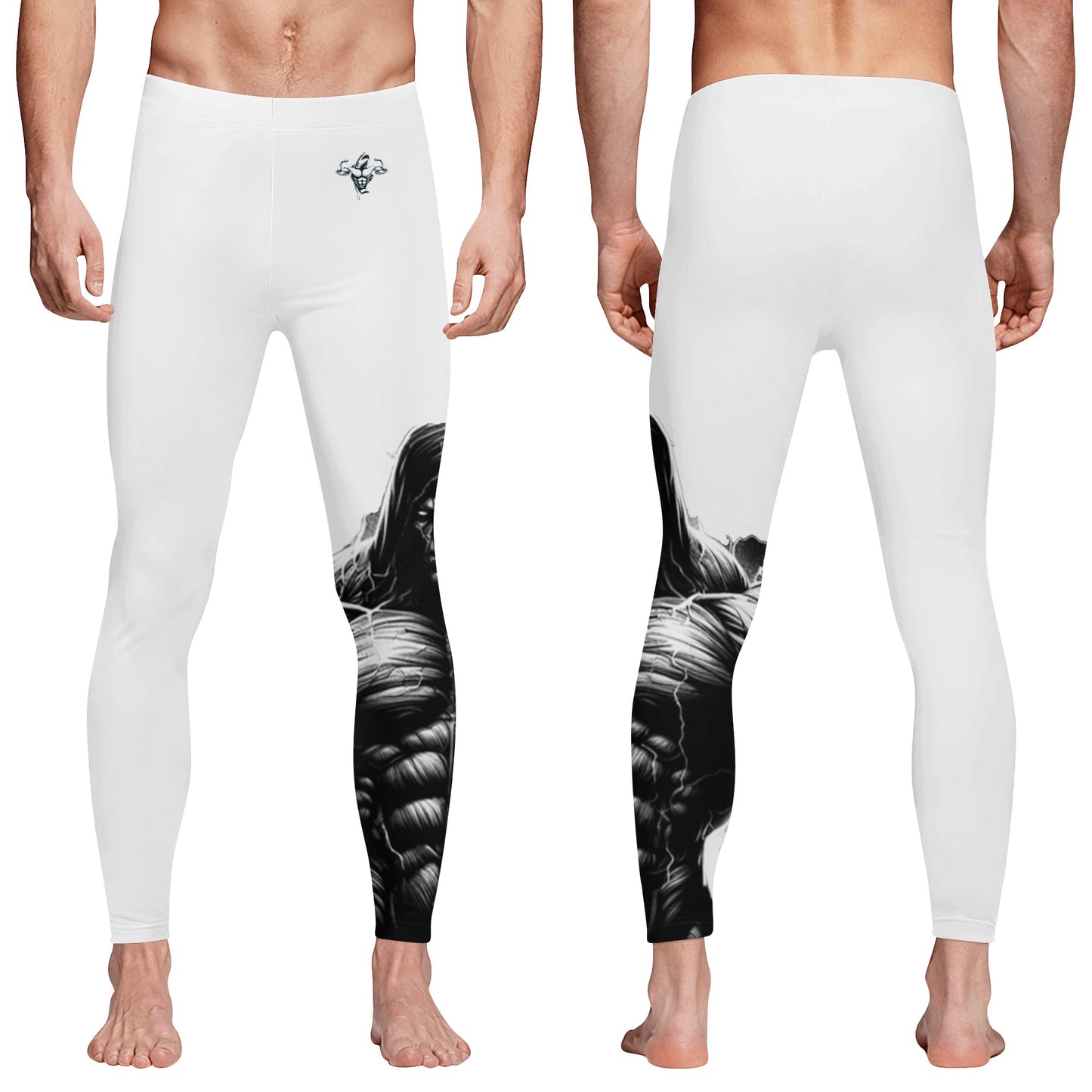 Mens Muscle Body Leggings & Running Tights