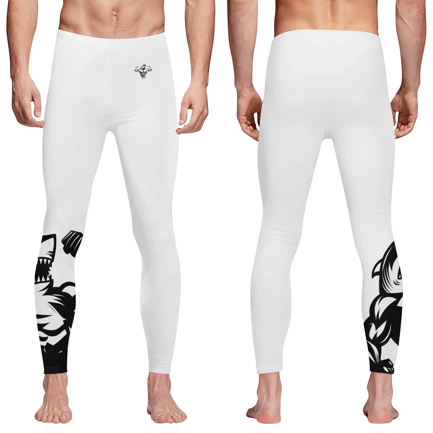 Mens Muscle Body Leggings & Running Tights