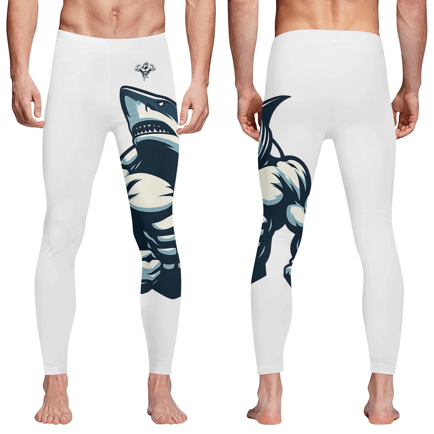 Mens Muscle Body Leggings & Running Tights