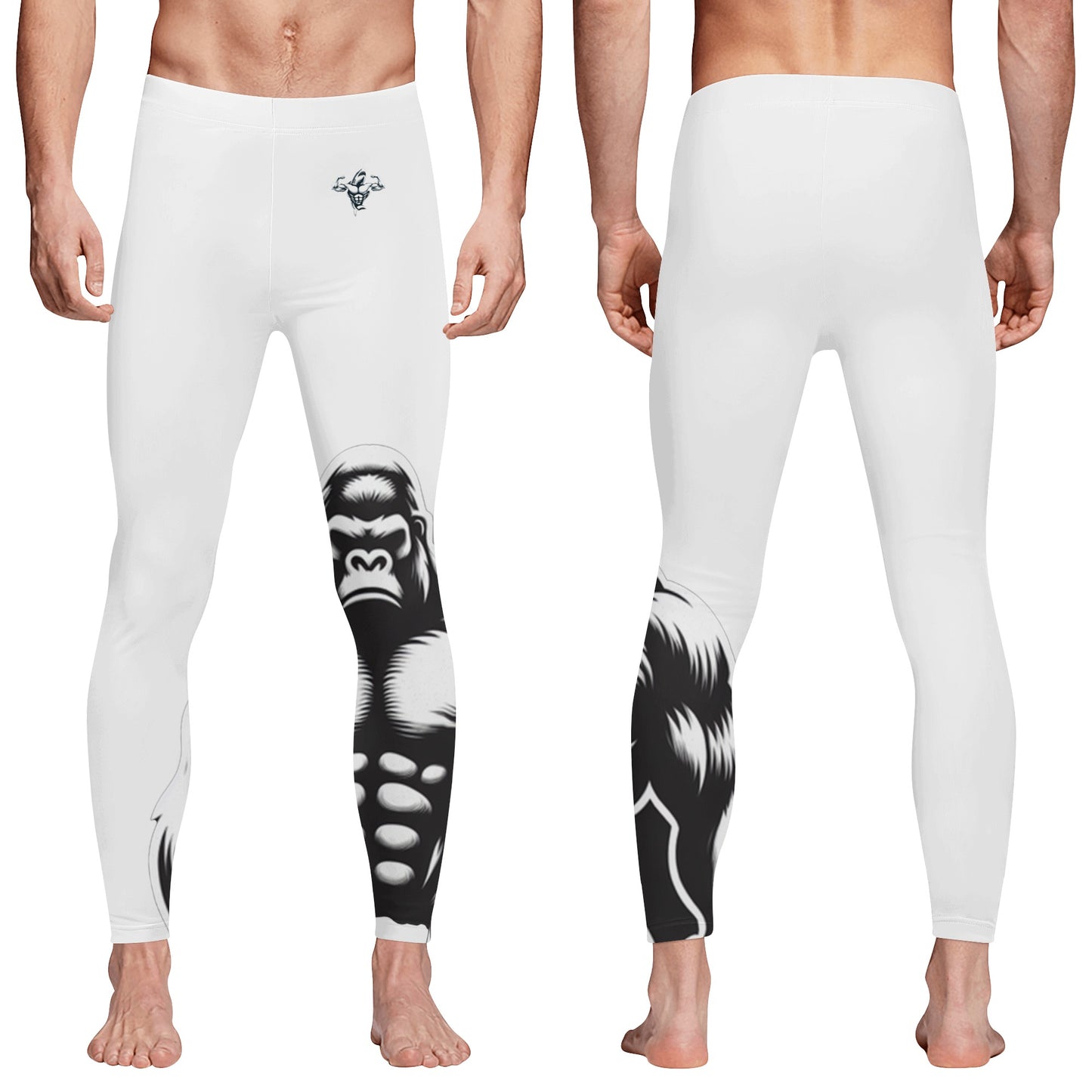 Mens Muscle Body Leggings & Running Tights