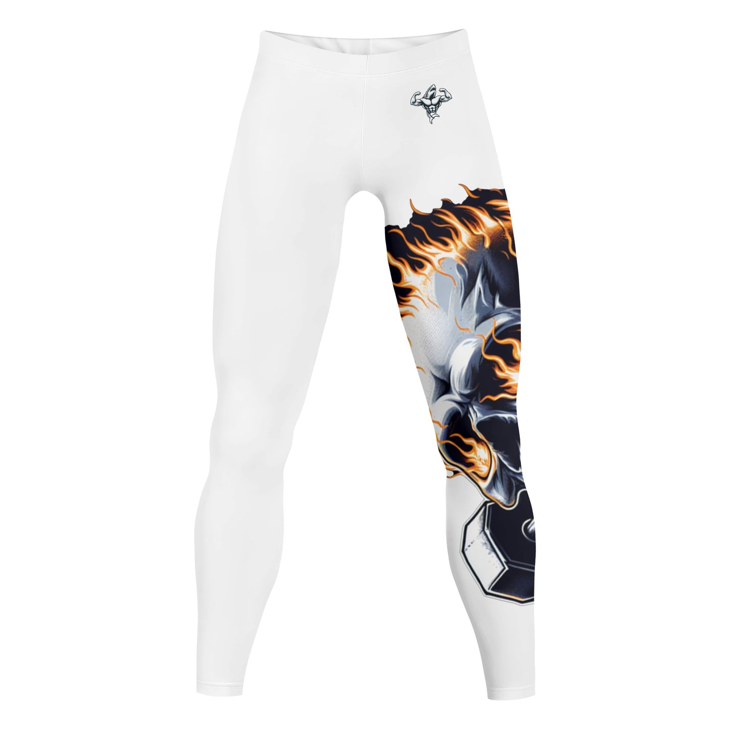 Mens Muscle Body Leggings & Running Tights