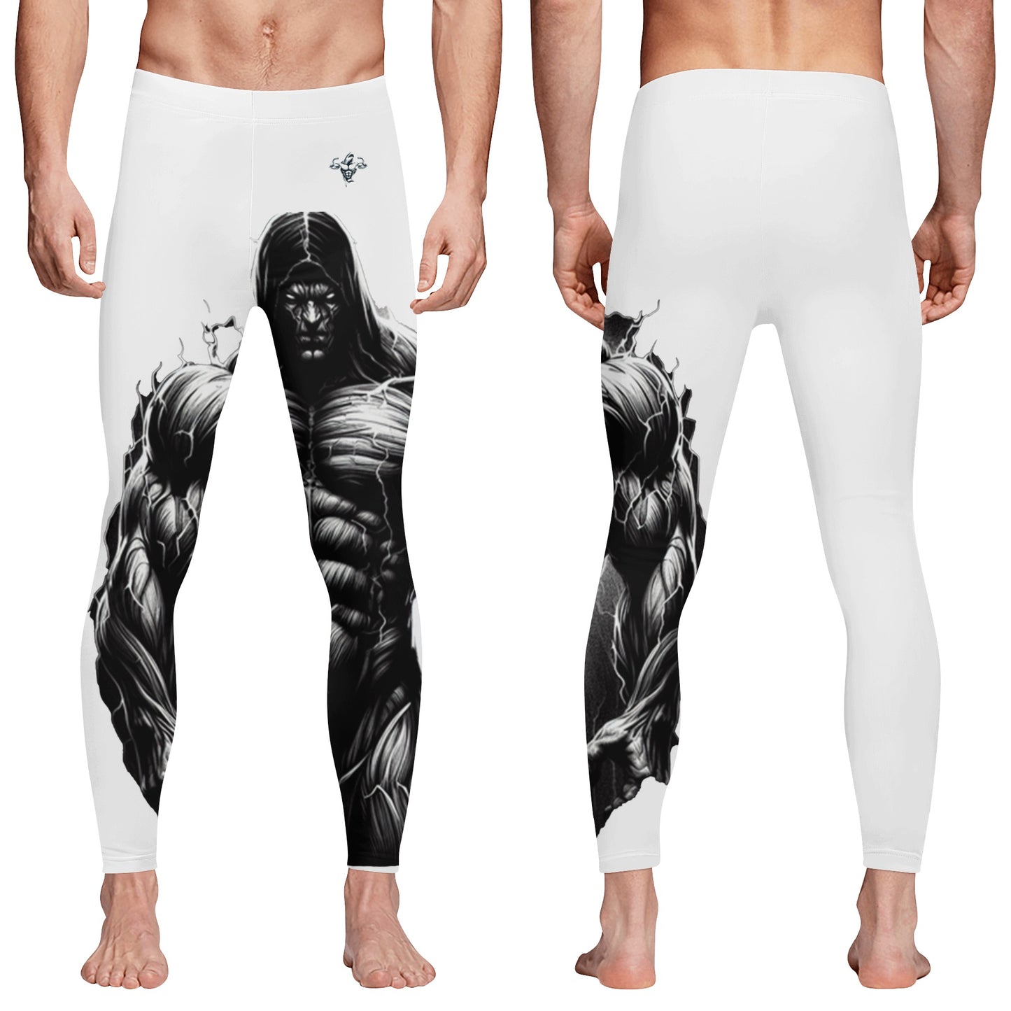 Mens Muscle Body Leggings & Running Tights