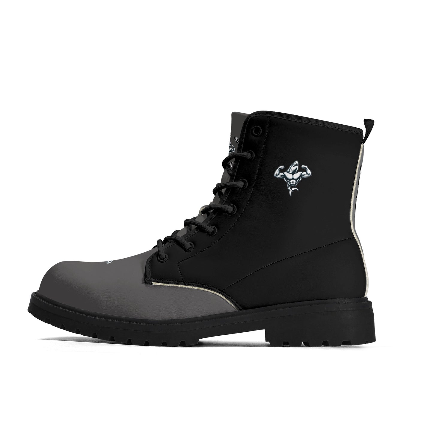 Men's Muscle Body Upgraded Black Outsole Boots