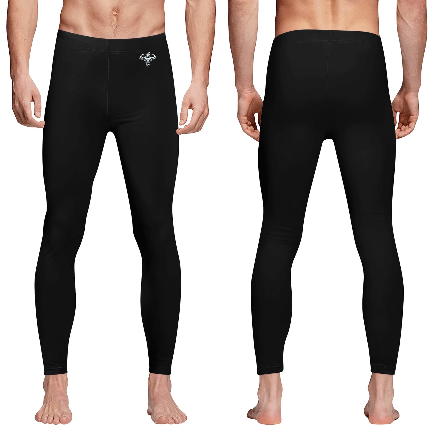 Mens Muscle Body Leggings & Running Tights