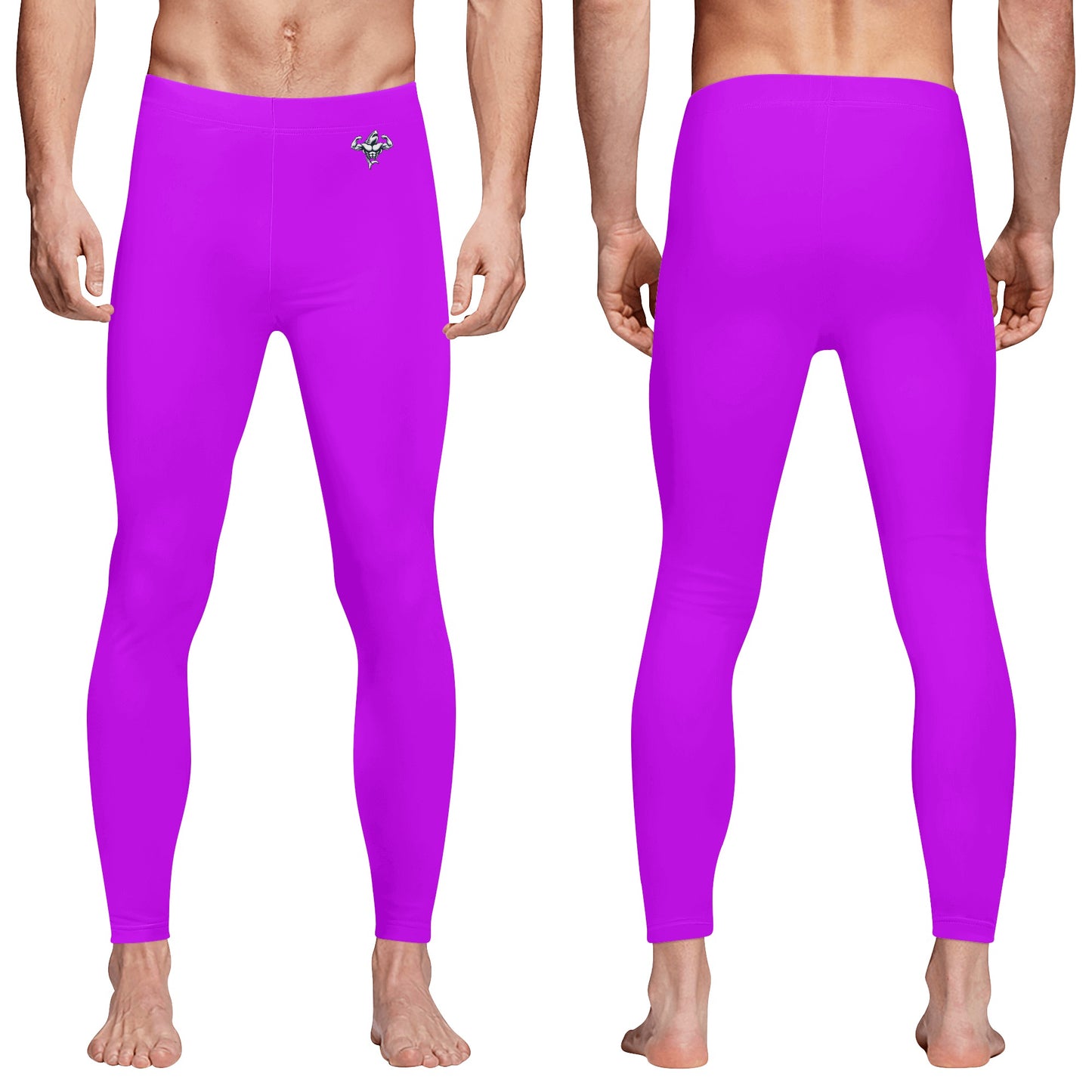 Mens Muscle Body Leggings & Running Tights