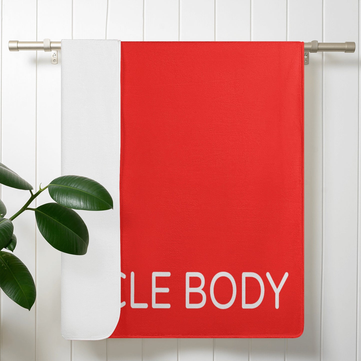 Muscle Body Bath Towel