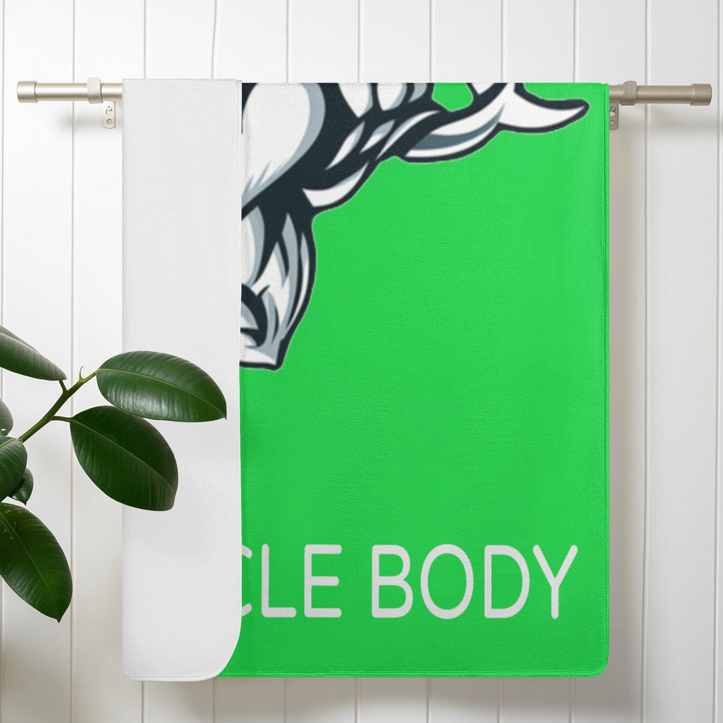 Muscle Body Bath Towel