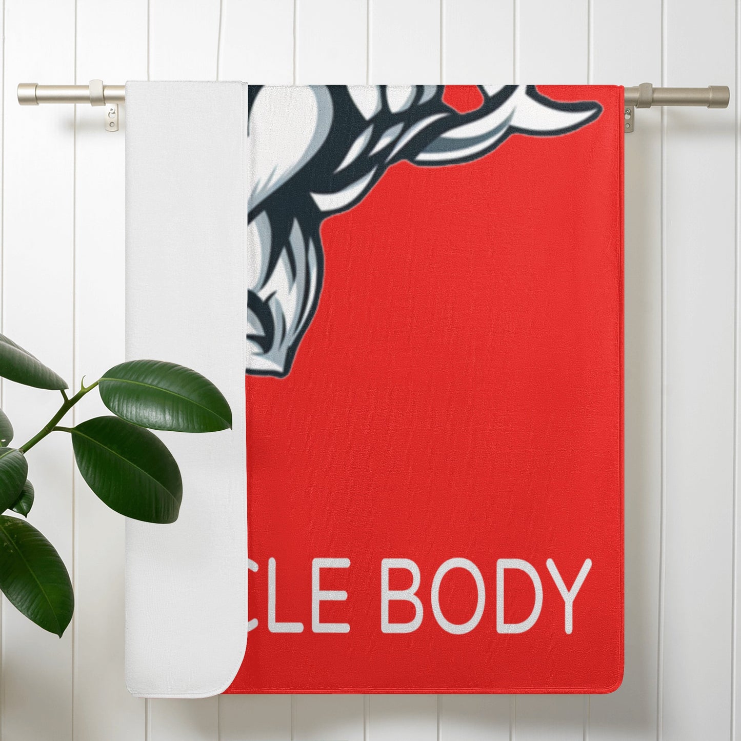 Muscle Body Bath Towel