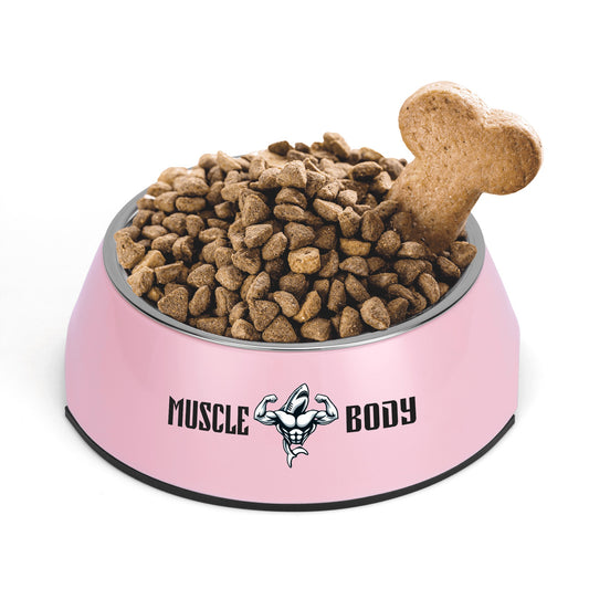 Muscle Body Pet Food Bowl