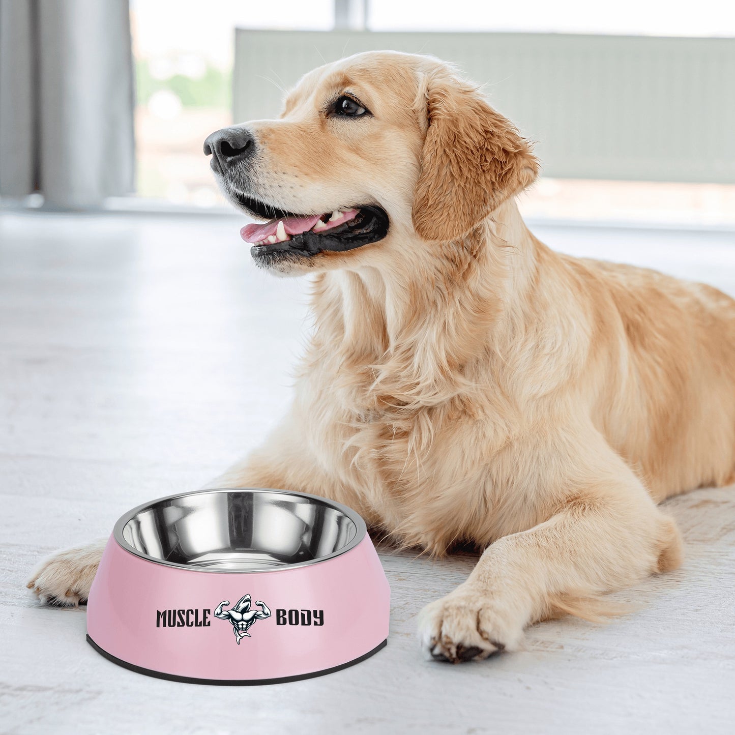 Muscle Body Pet Food Bowl