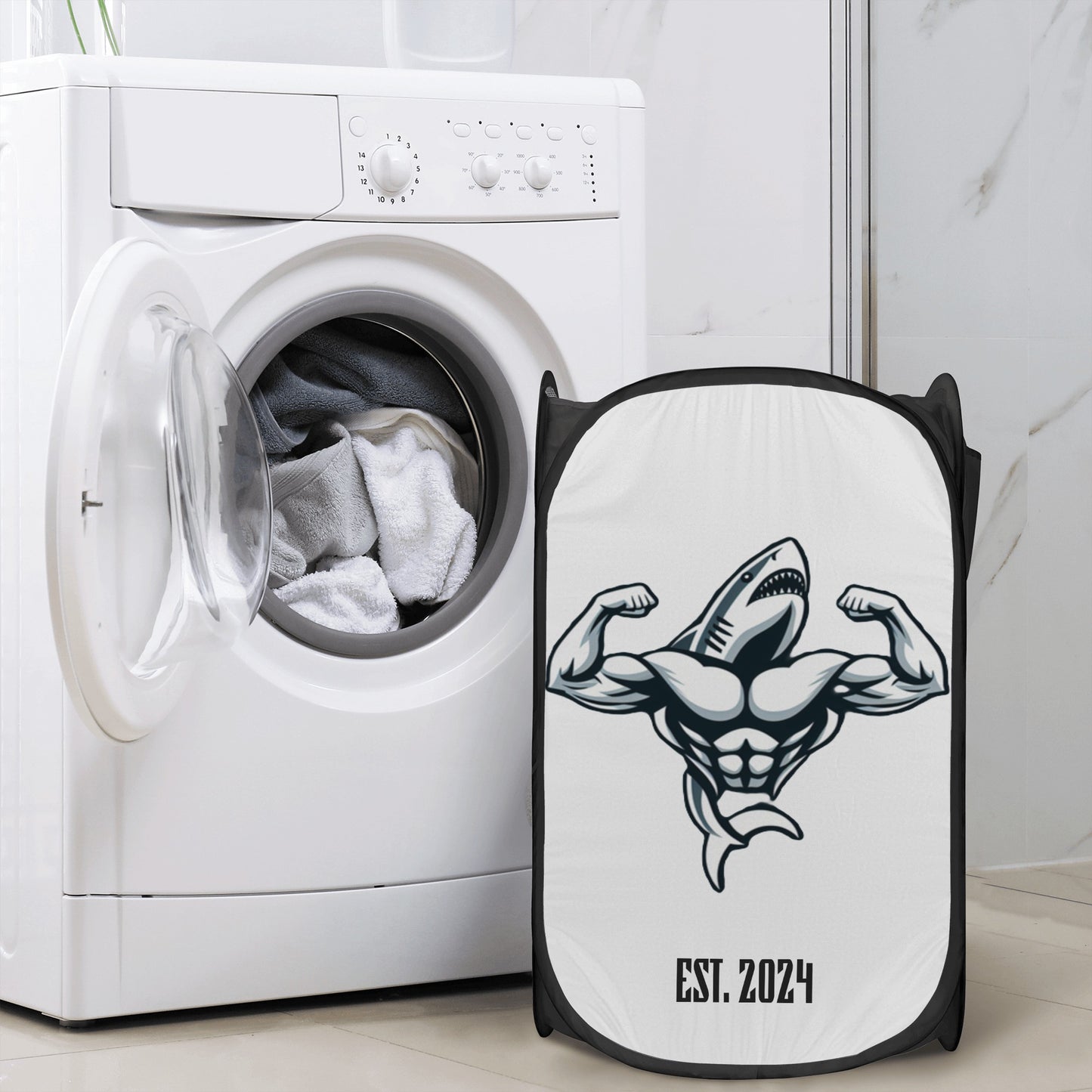 Muscle Body Laundry Hamper