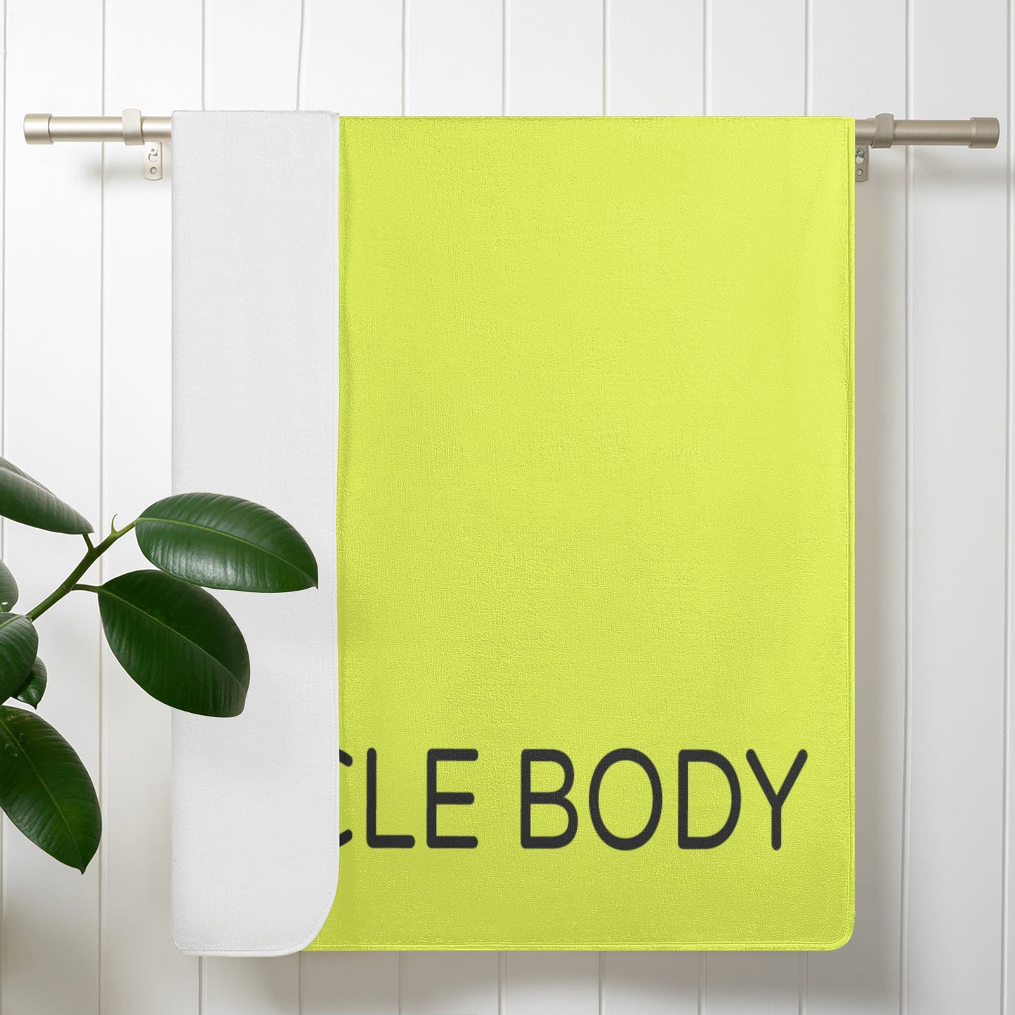 Muscle Body Bath Towel