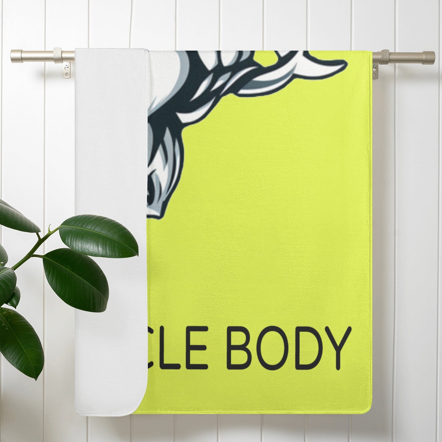 Muscle Body Bath Towel