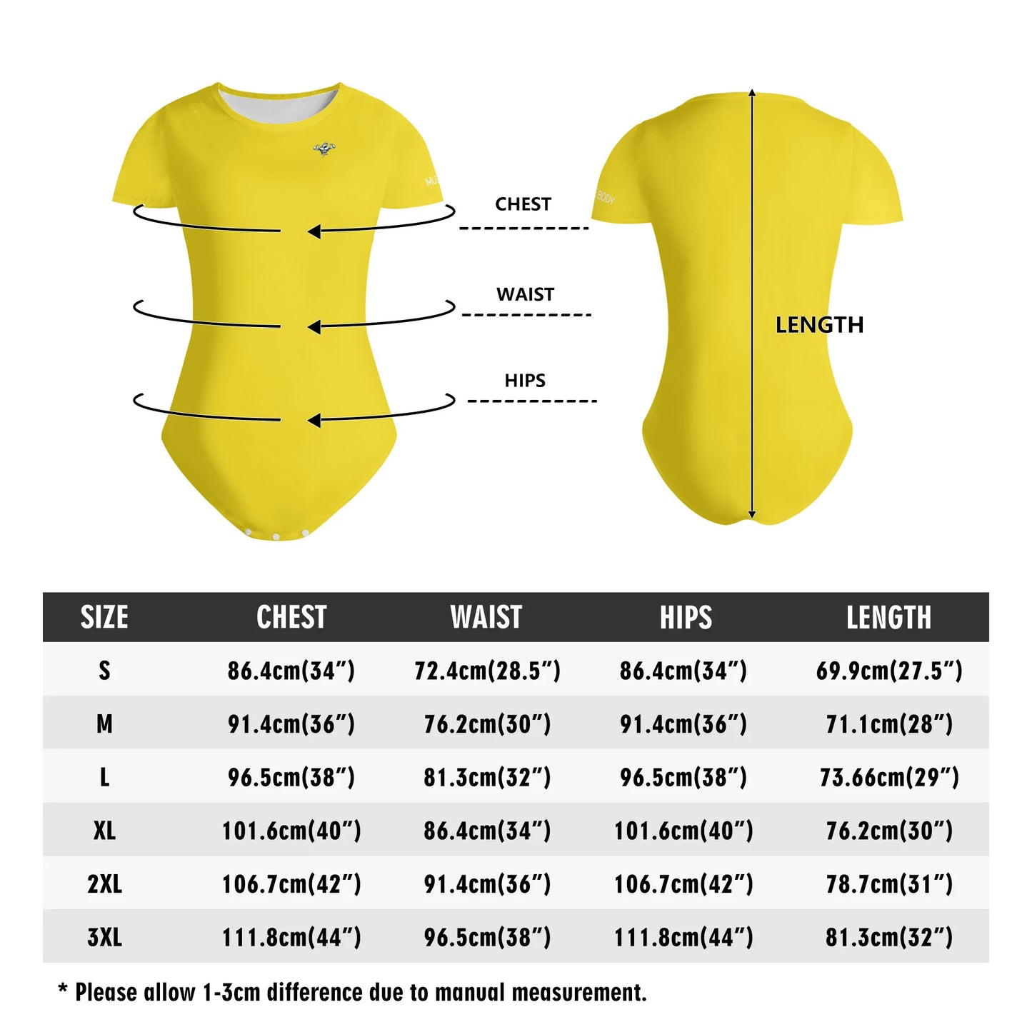 Muscle Body Womens Short Sleeve Slim Fit Bodysuit