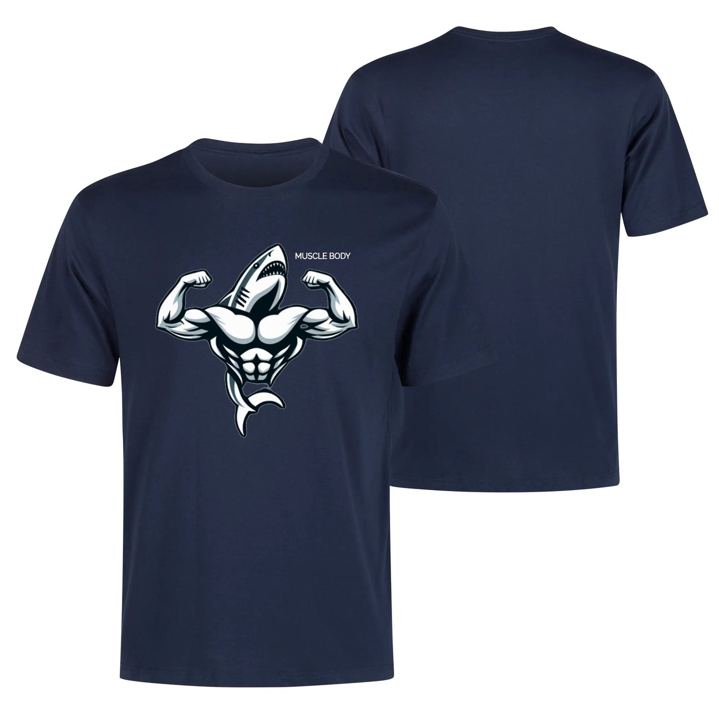 Mens Muscle Body Cotton T-Shirt