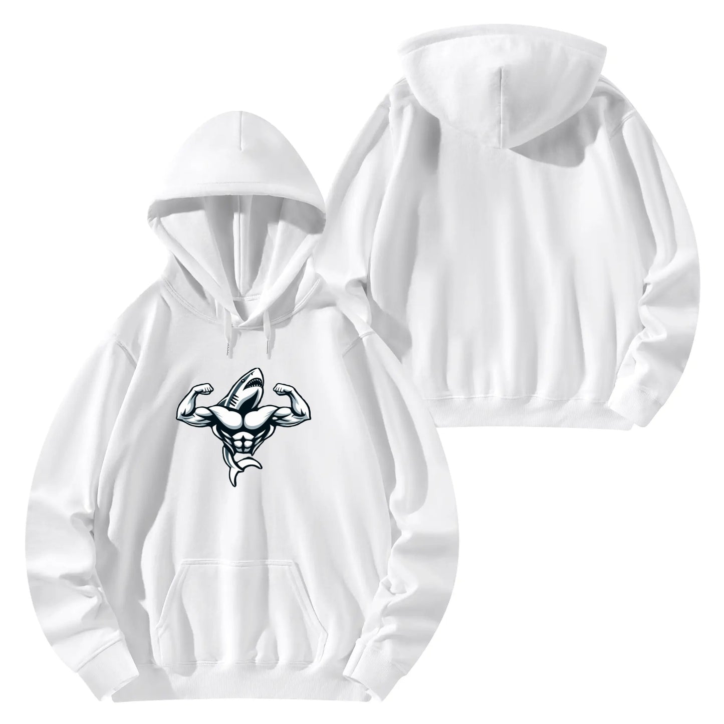 Muscle Body Cotton Hoodie