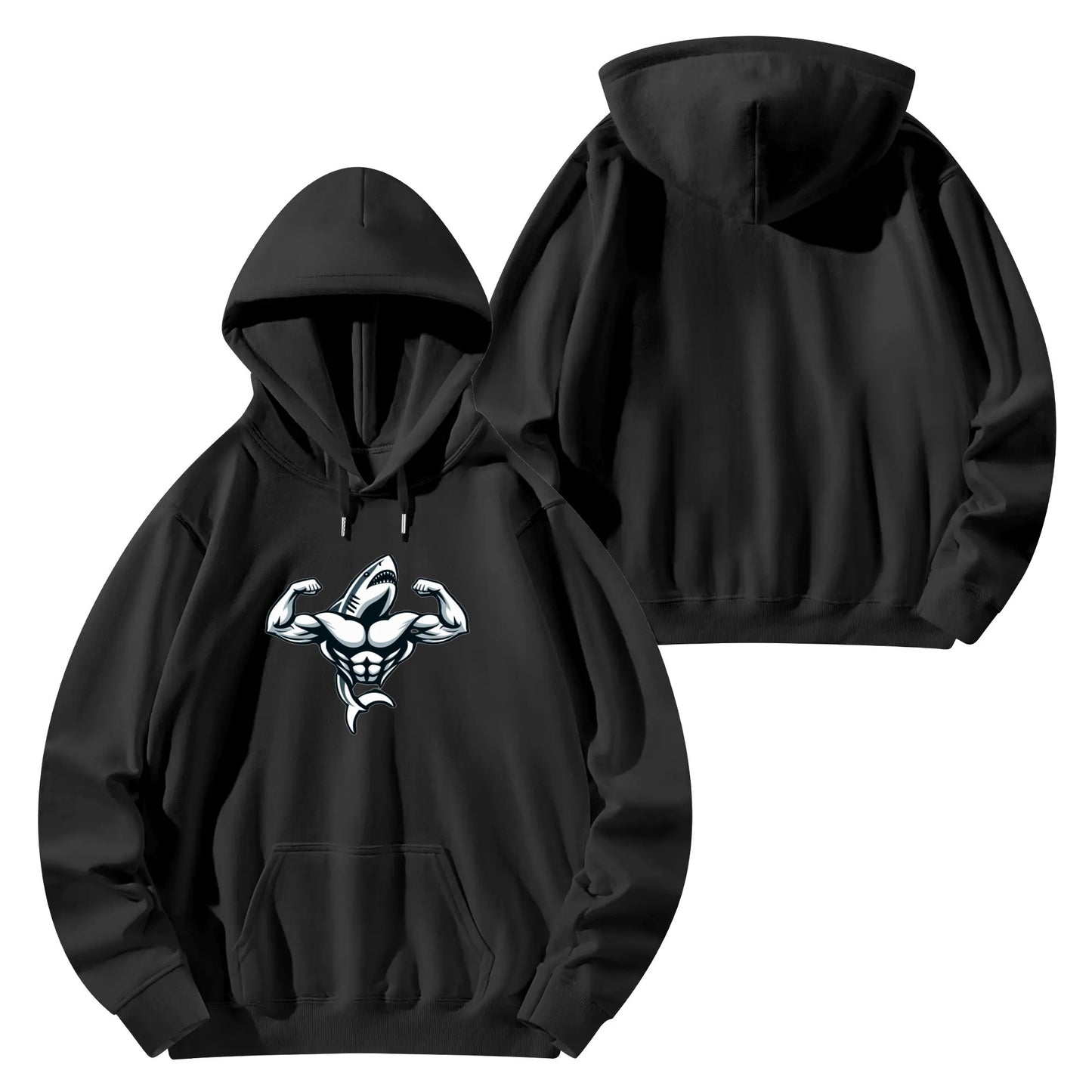 Muscle Body Cotton Hoodie