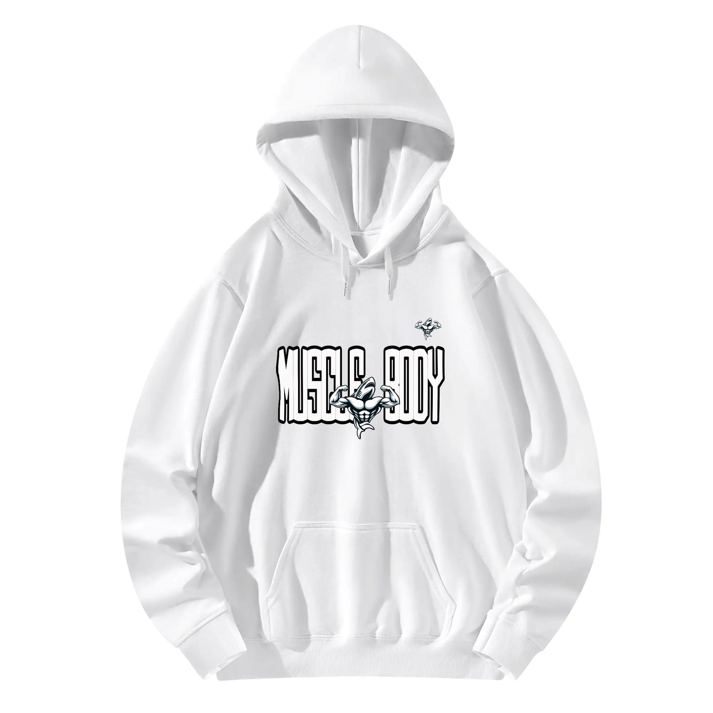 Muscle Body Cotton Hoodie