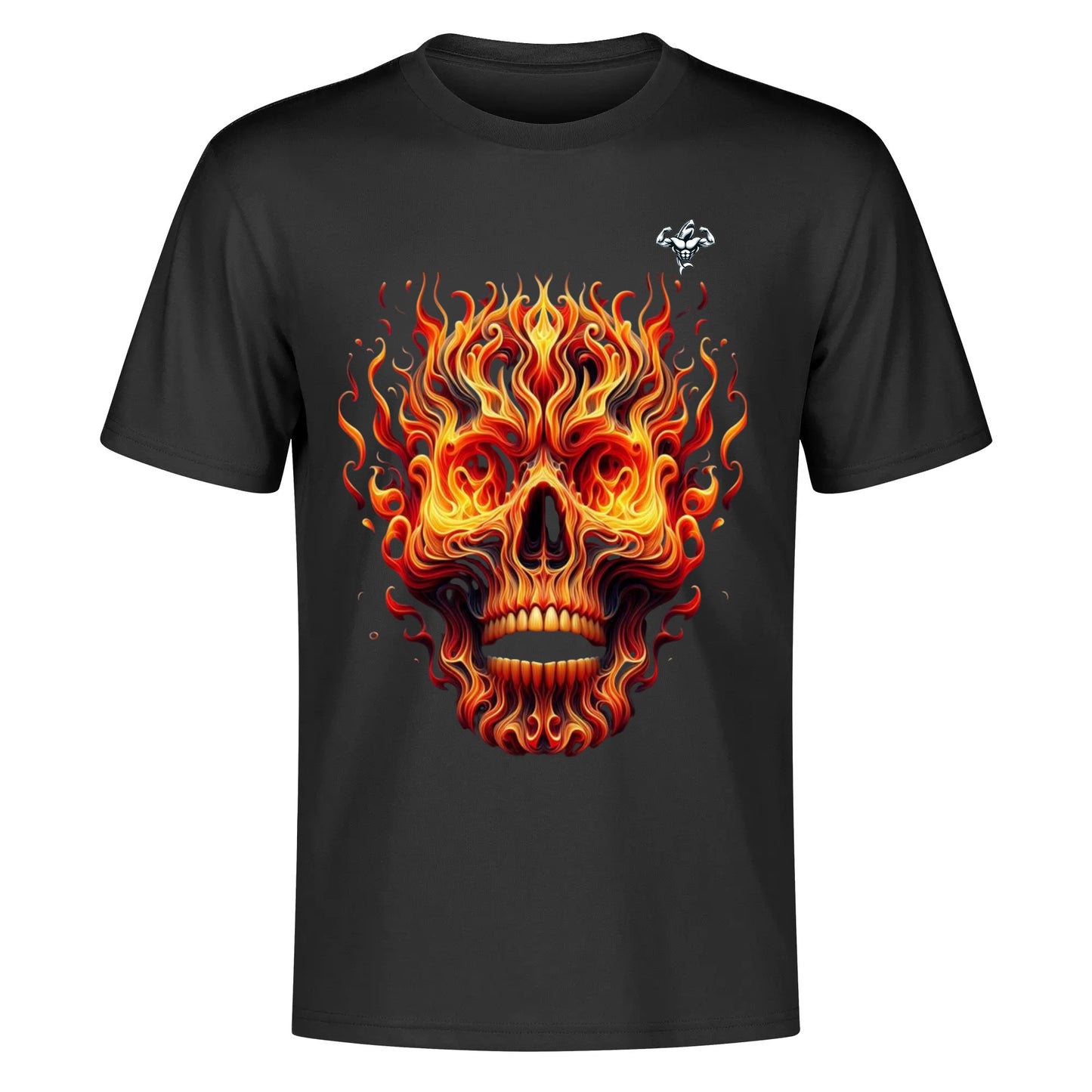 Mens Muscle Body Cartoon Tee