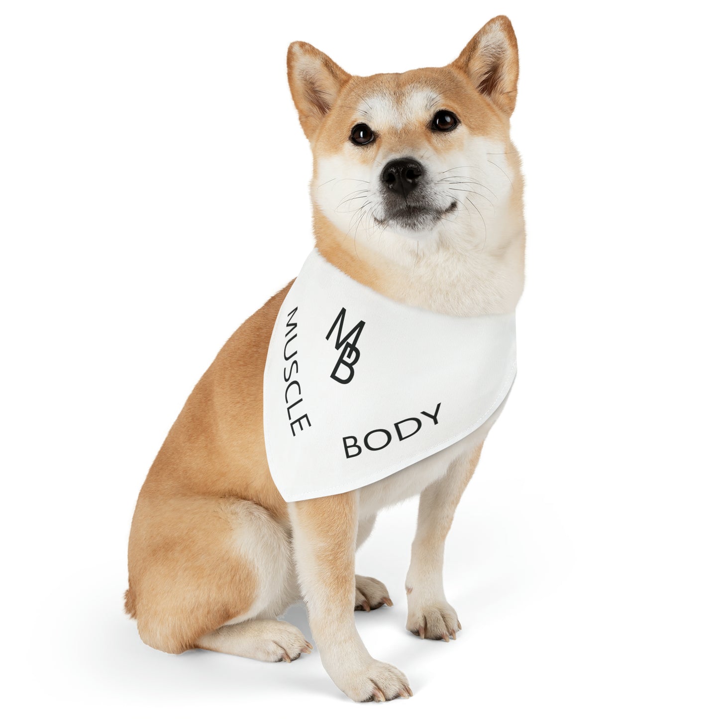 Muscle Body Pet Bandana Collar