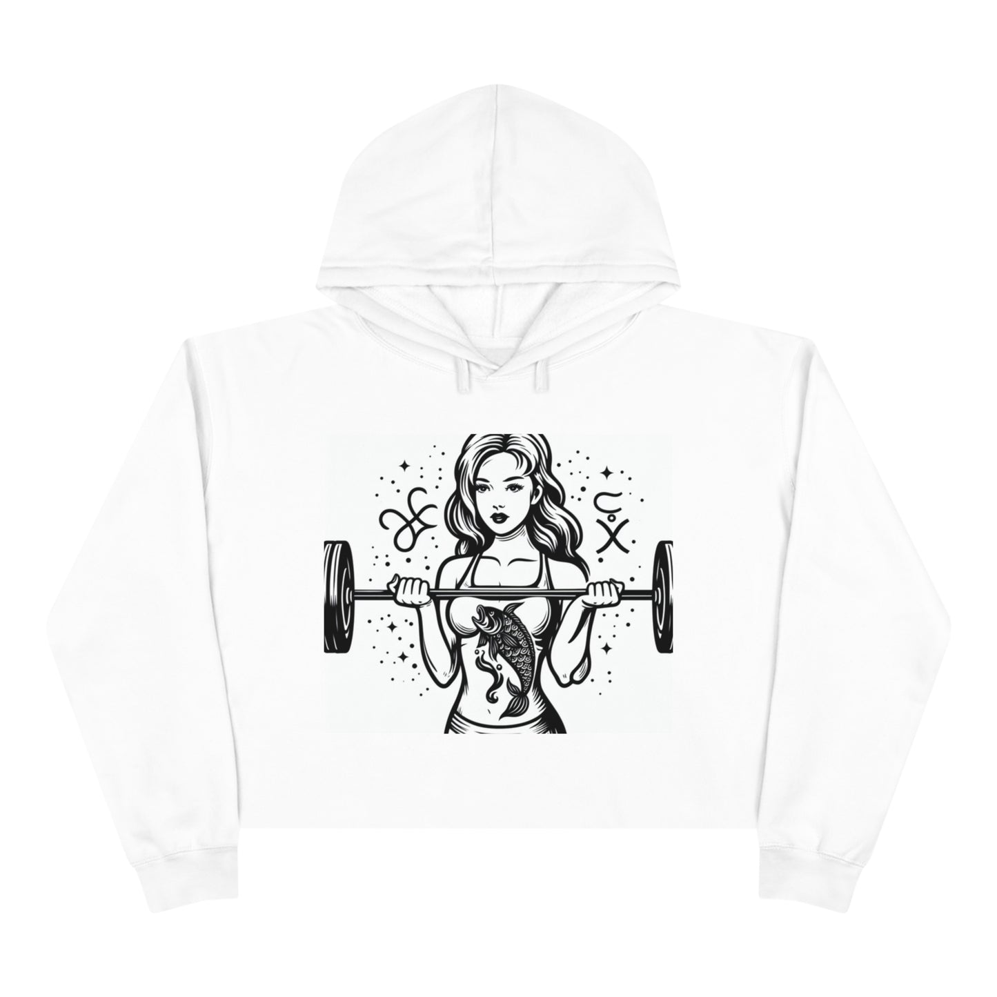 Pisces Crop Hoodie