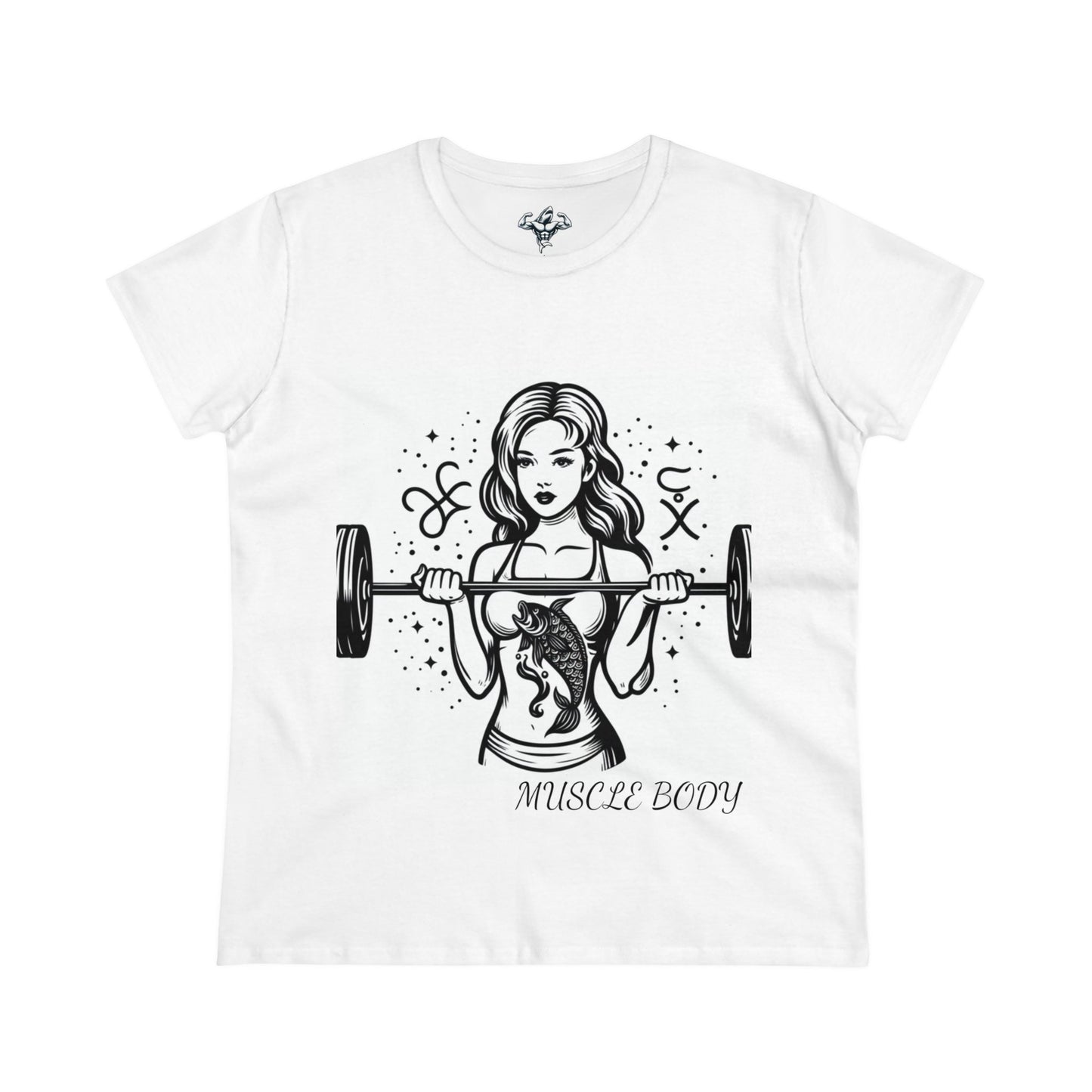 Women's Pisces Midweight Cotton Tee