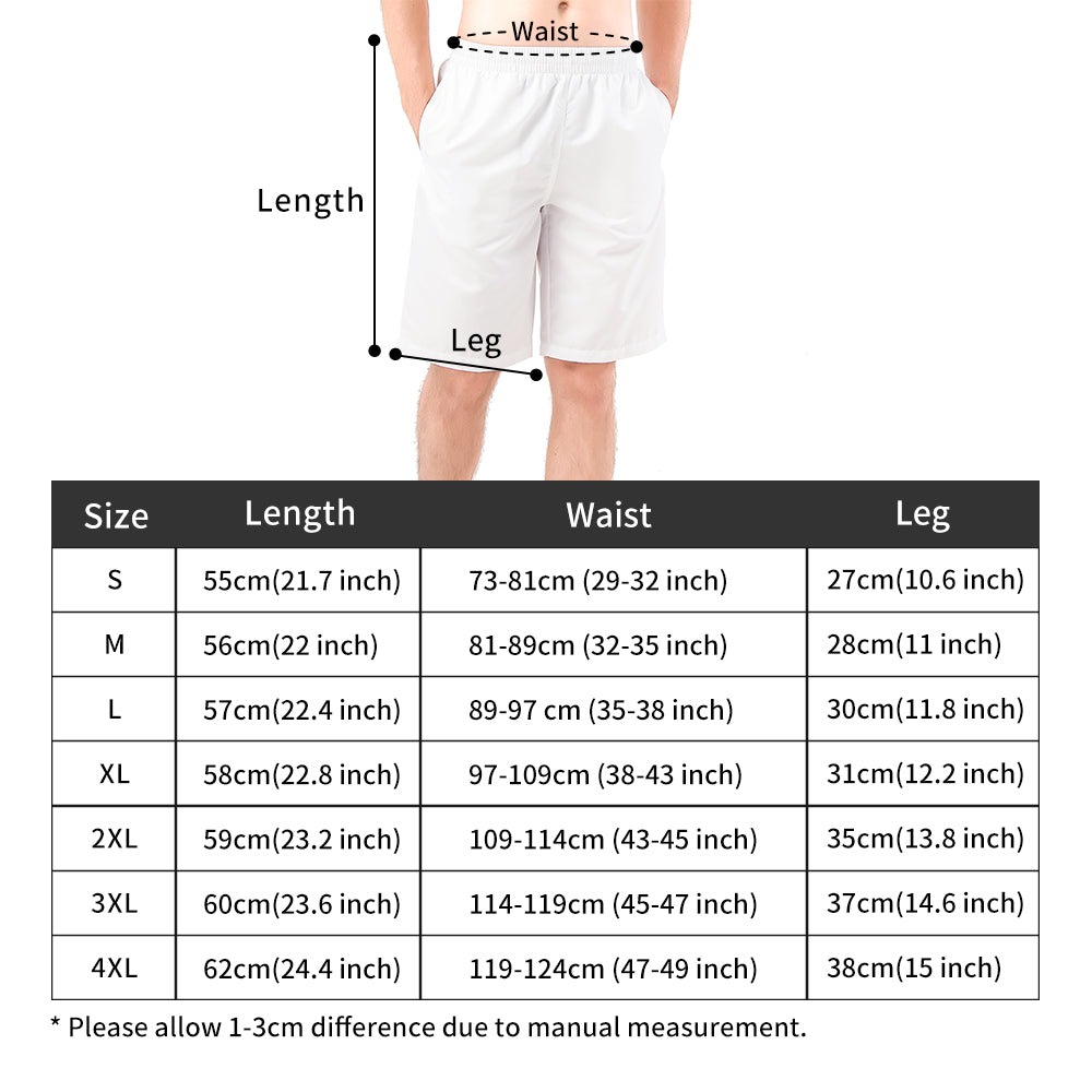 Mens Muscle Body Board Shorts