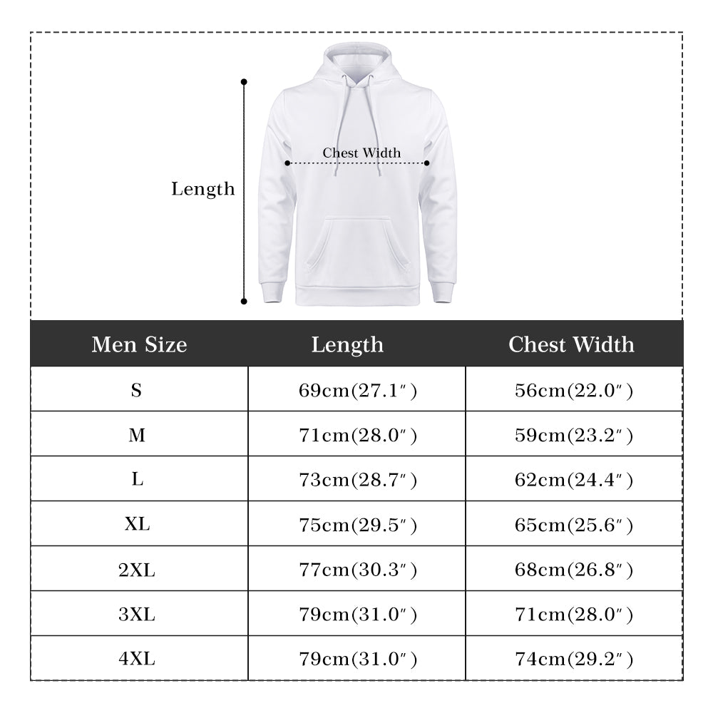 Men's Muscle Body Basic Hoodie