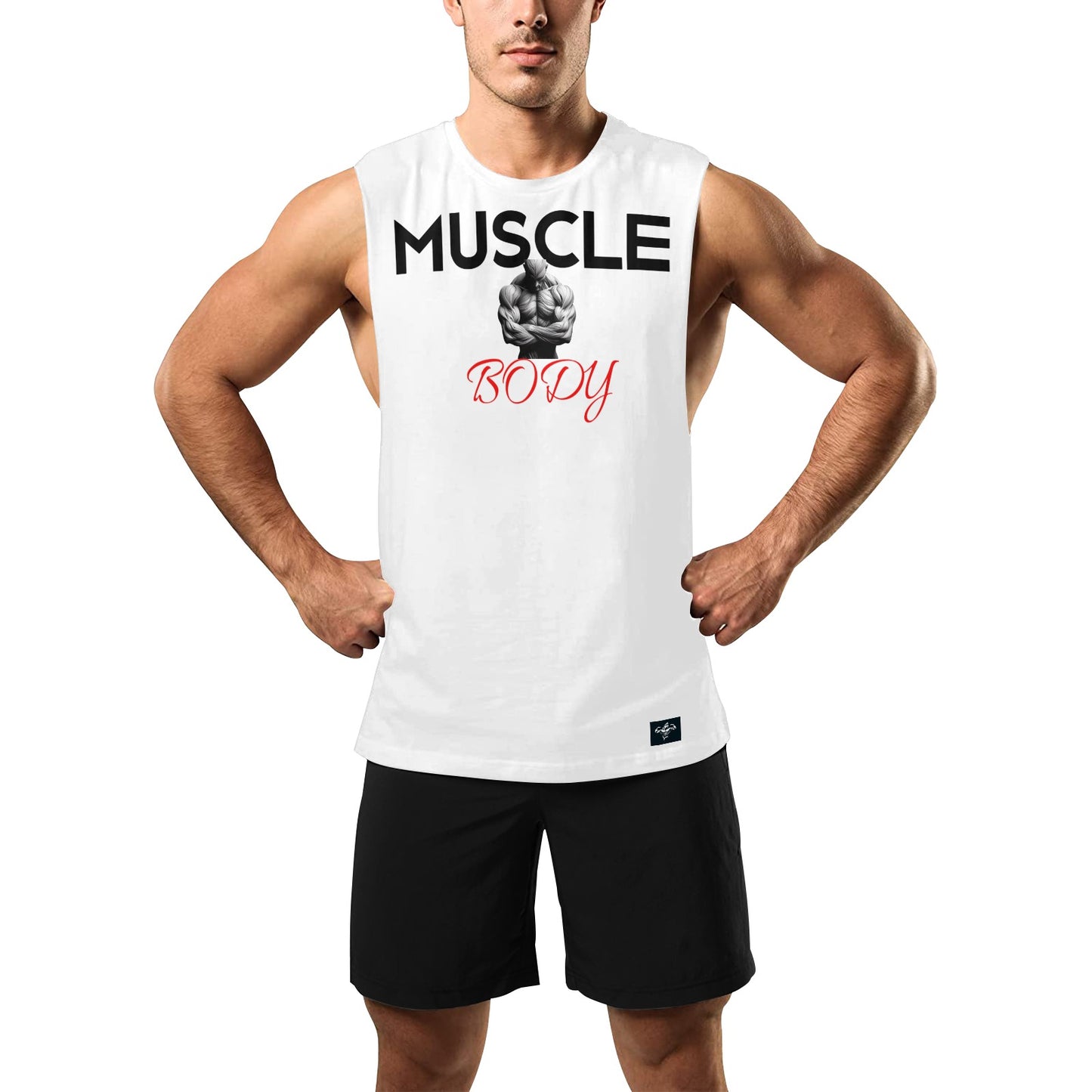 Men's Muscle Body Open Sides Workout Tank Top