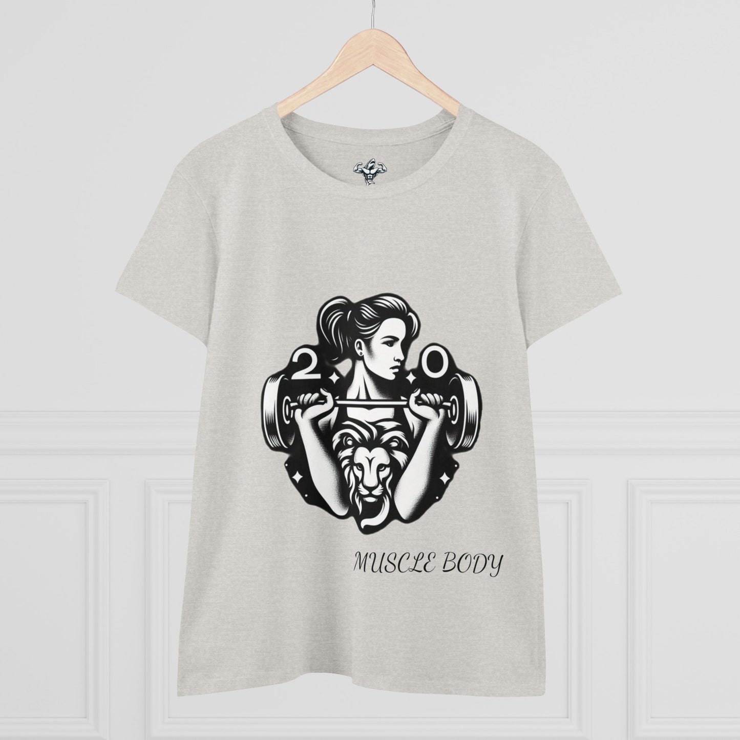 Women's Leo Midweight Cotton Tee