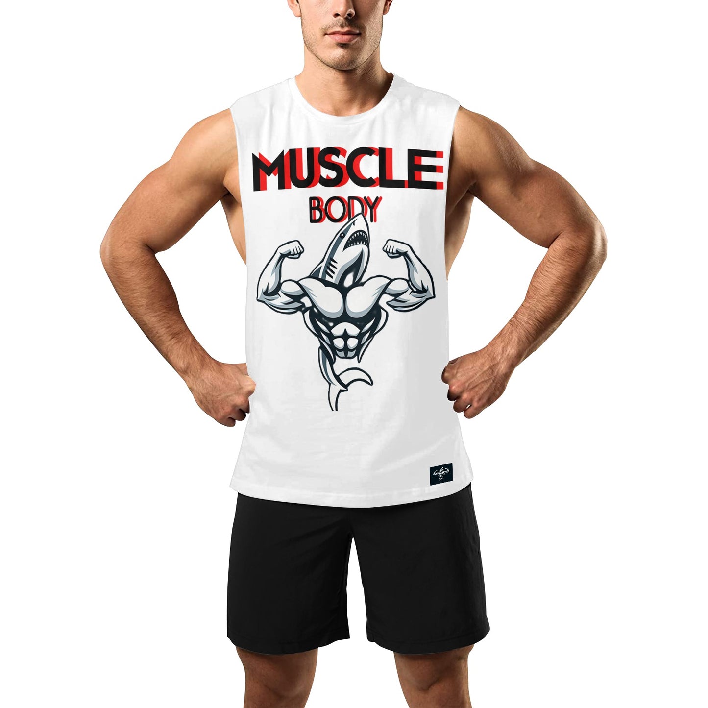 Men's Muscle Body Open Sides Workout Tank Top