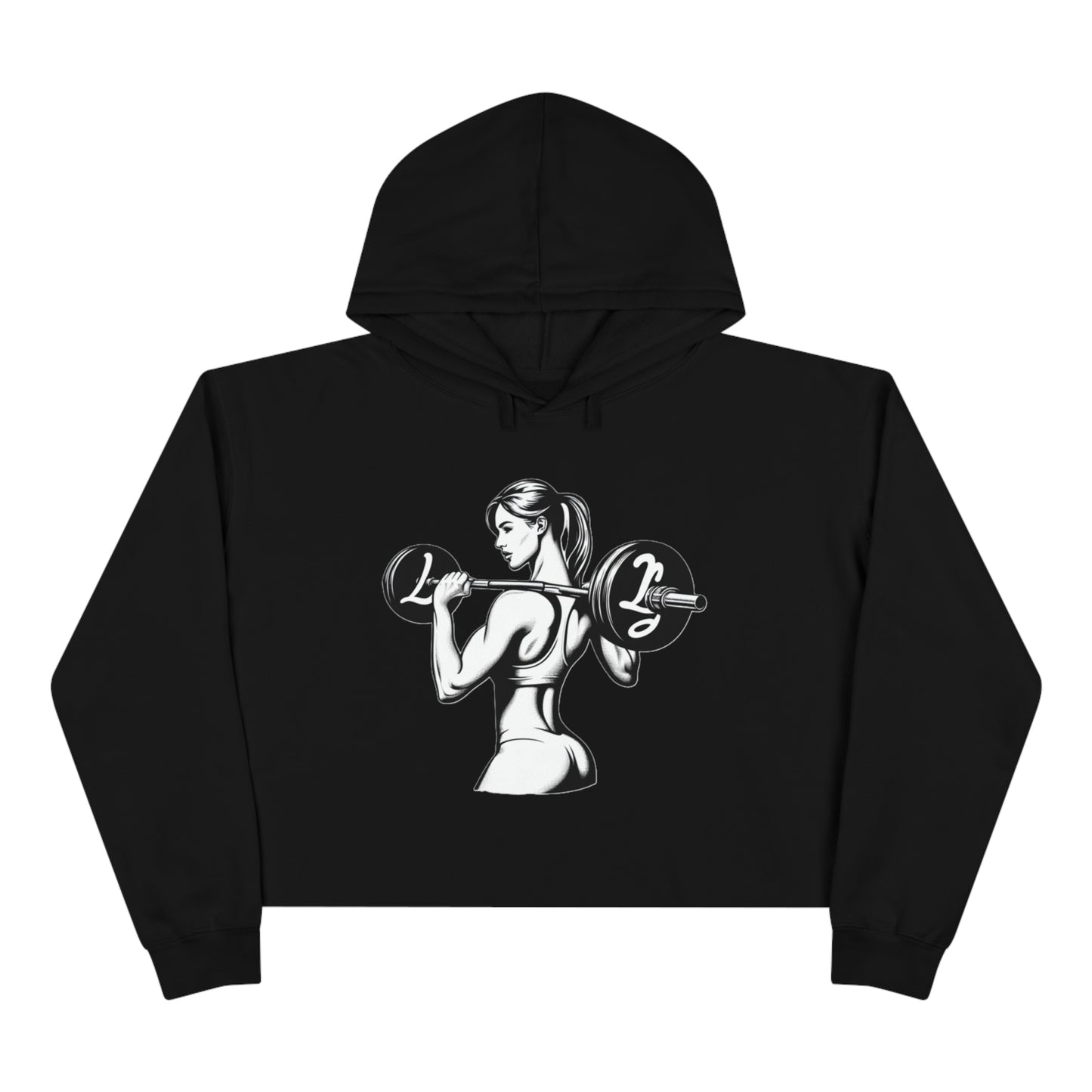 Libra Crop Hoodie