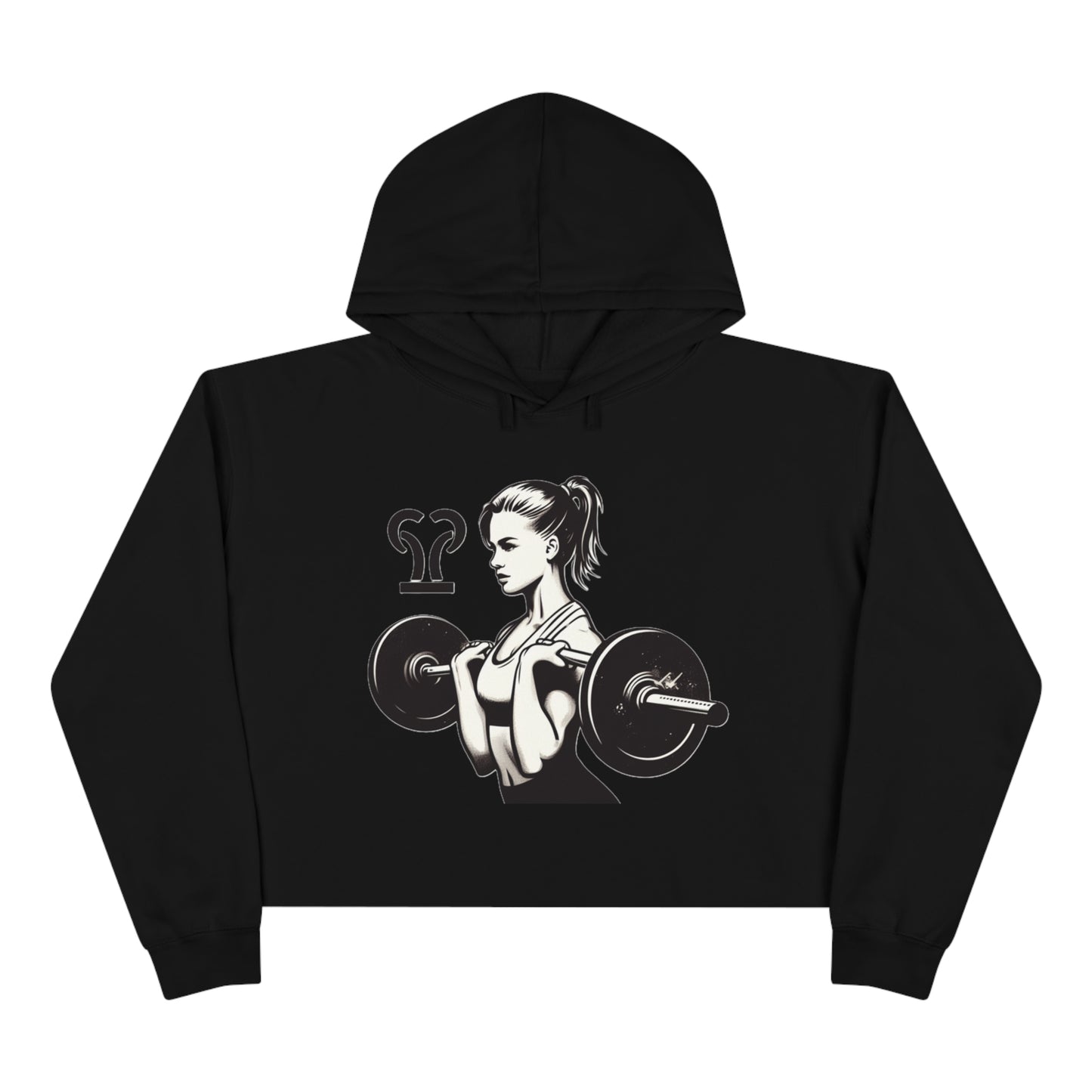 Aries Crop Hoodie