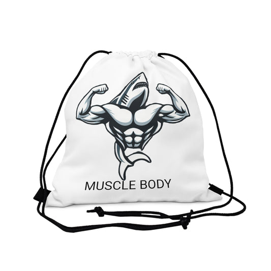 Muscle Body Towel Drawstring Bag